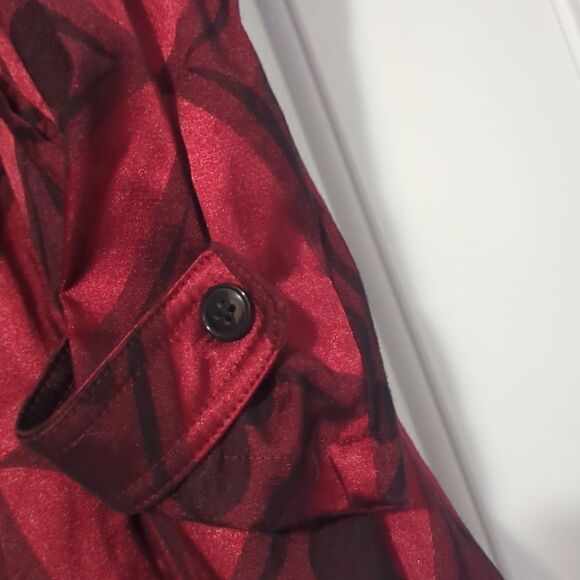 Toward Disney Mickey Jacquard Swing Trench Coat - Picture 4 of 6